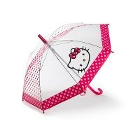 Sanrio Hello Kitty 兒童雨傘 (Clear/Dot)